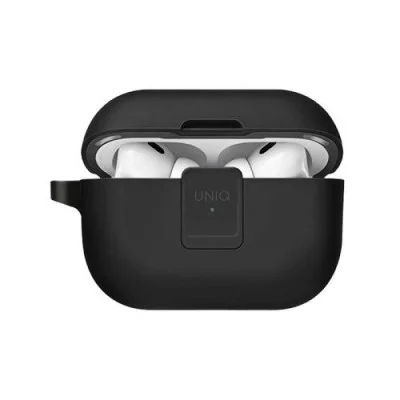 Uniq Clyde Lock Case For Airpods Pro 2 - Charcoal / Dark Grey